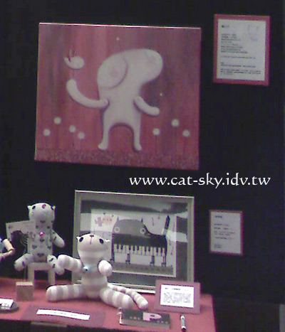 繪本創作聯展-展場一小角-小P作品
