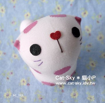 lovelycat呆呆貓-粉紅-圈圈(Y)